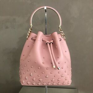 $2295 Jimmy Choo Bonbon bucket blossom